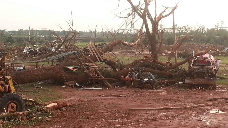 track equipment was destroyed